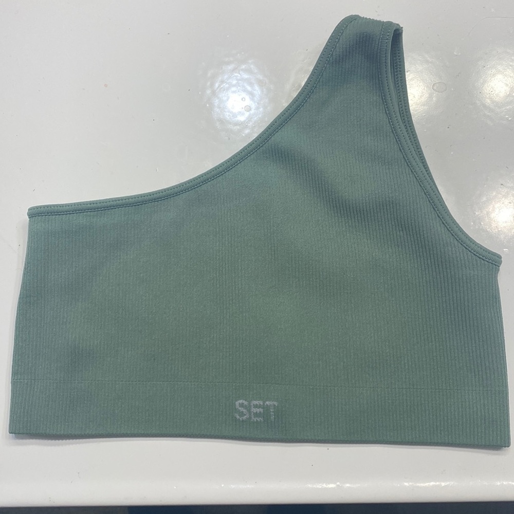 Set Active one shoulder sports bra